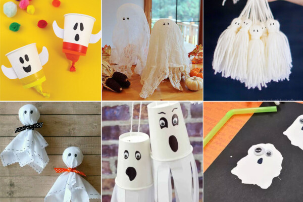 45 Cute, Easy Halloween Crafts for Kids - It's Always Autumn