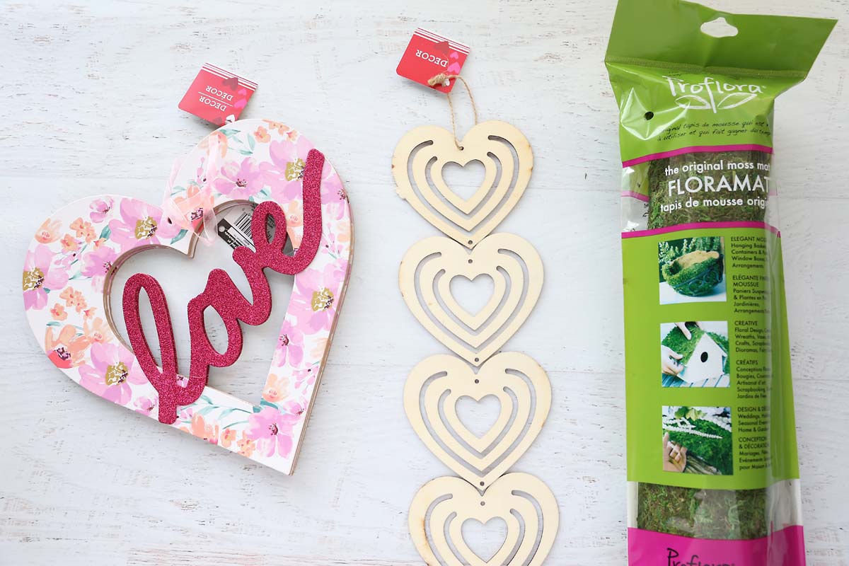 DIY rustic heart for Valentine's décor: Dollar Tree makeover