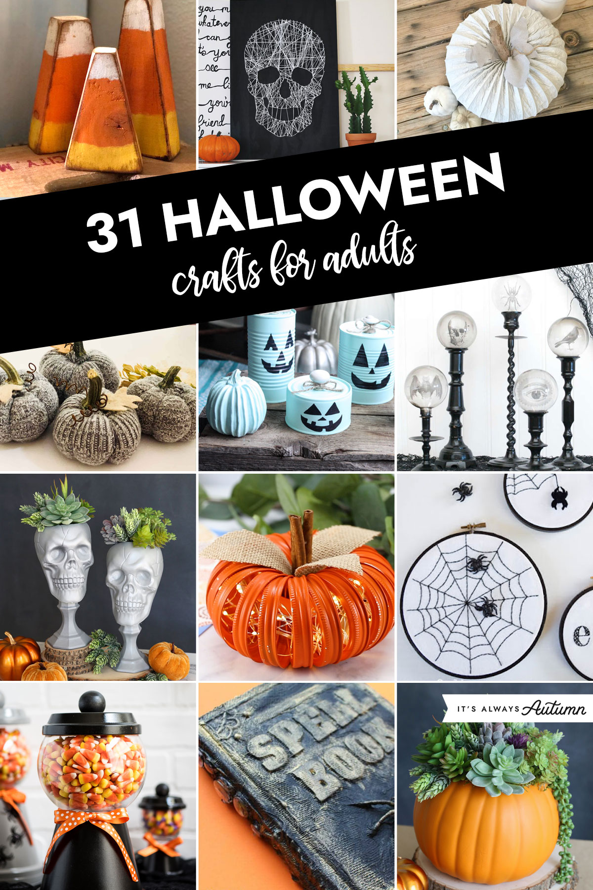 Simple Halloween Party Craft Ideas