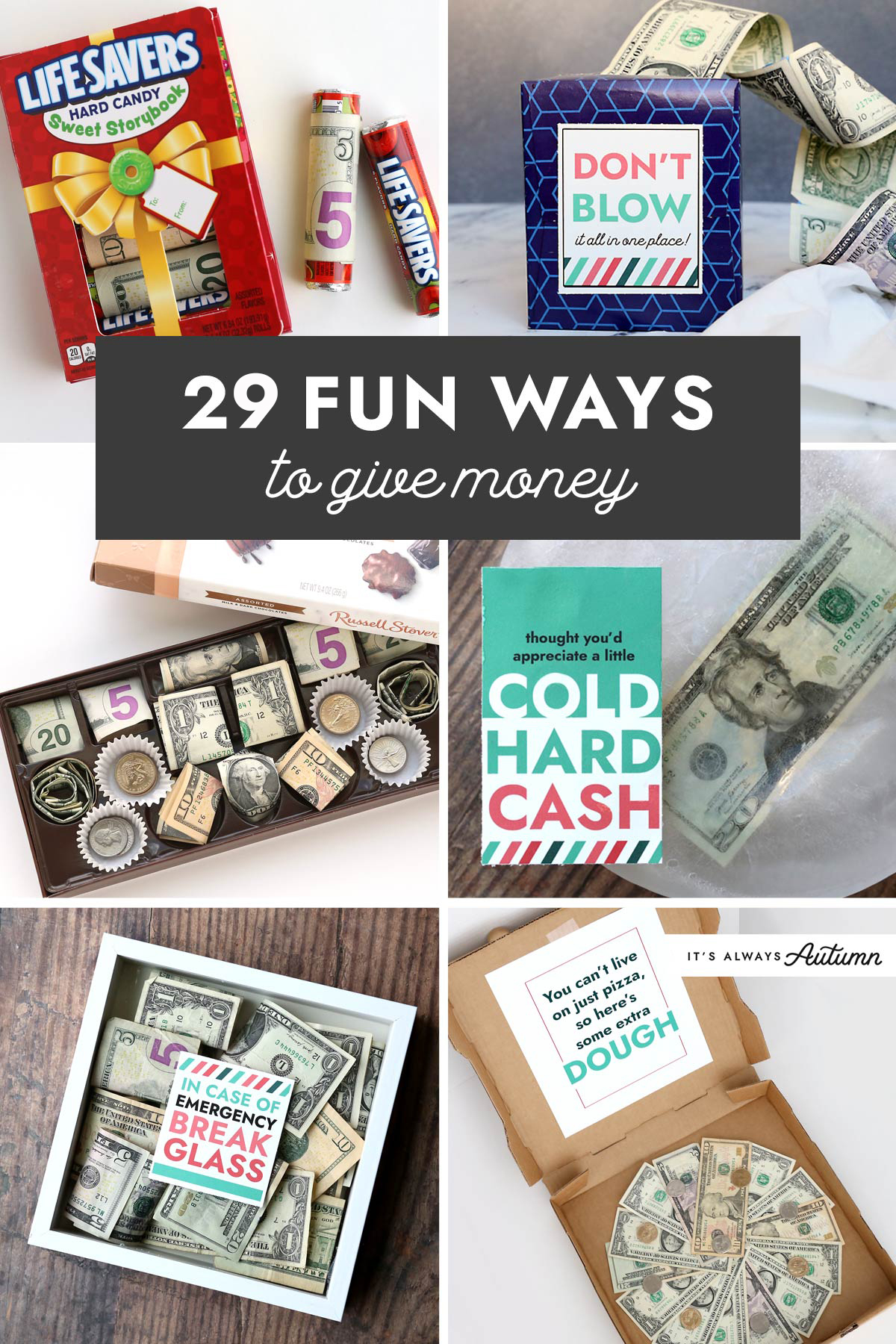 Easy Birthday Gift Ideas: Tissue Box Money Roll + Free Printable - Home and  Kind