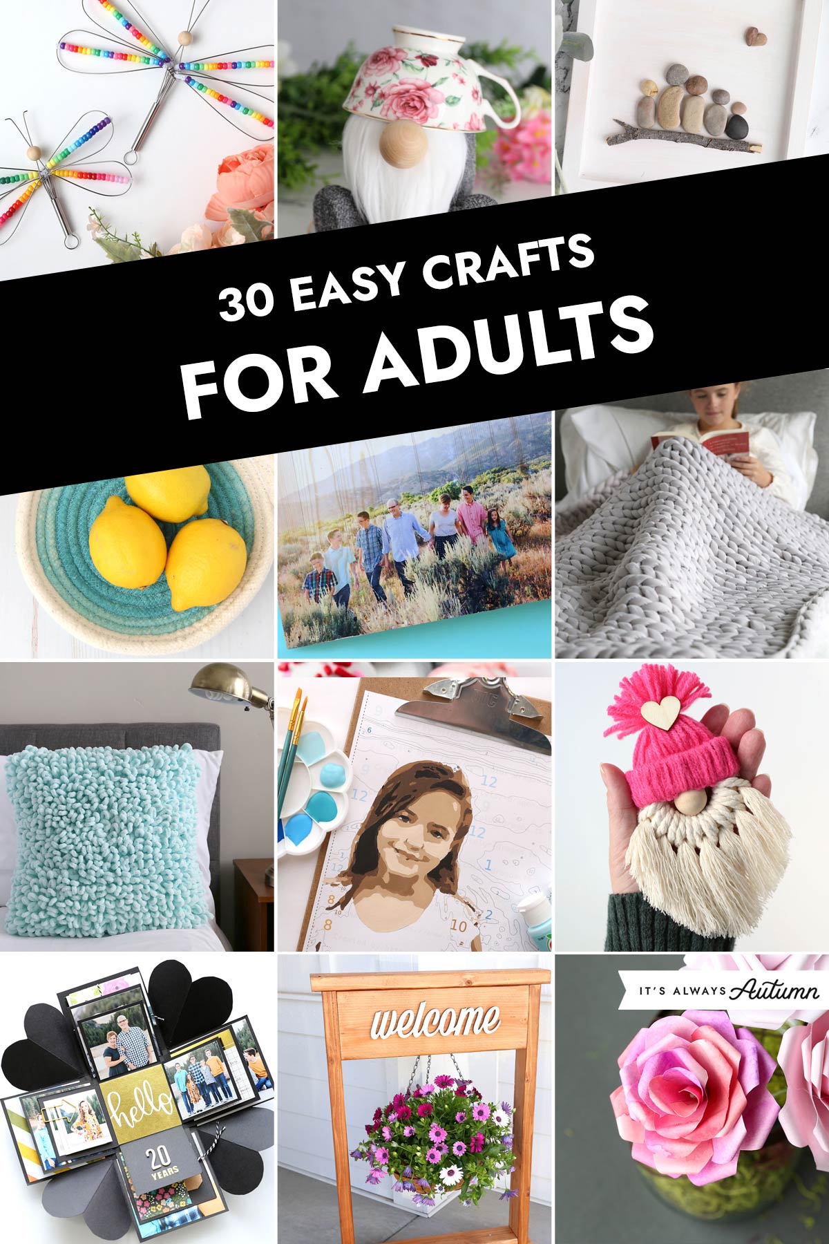 Easy Craft Ideas For Adults