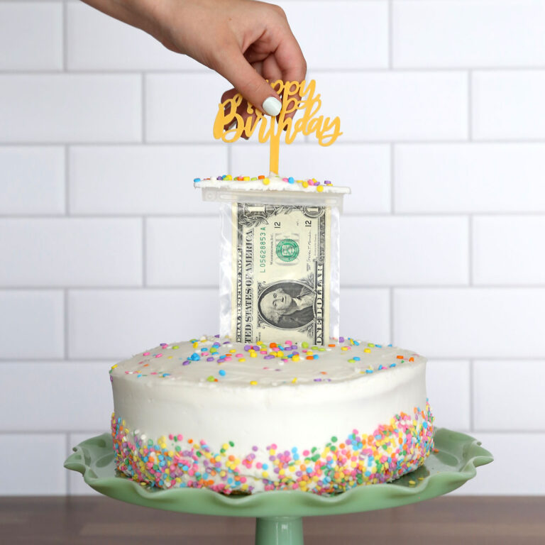 Money Cake Gift Idea - It's Always Autumn