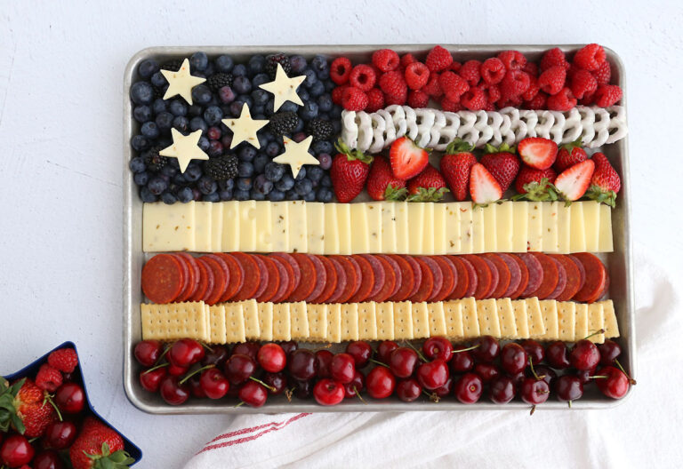 American Flag Charcuterie Board - It's Always Autumn