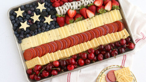 D.C. Flag selling Cheese Board