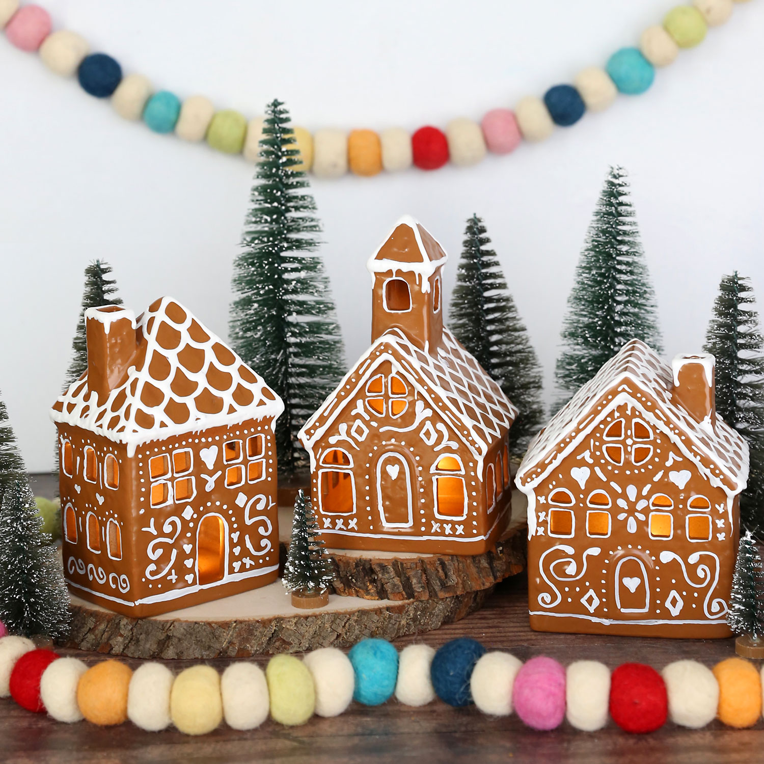 Pottery Barn Gingerbread Man and House hot